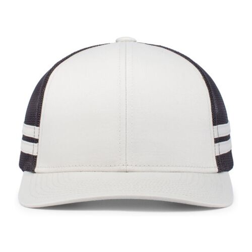 Low-Profile Stripe Trucker Cap Thumbnail