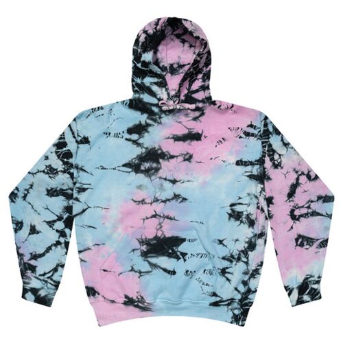 Adult Tie-Dyed Pullover Hooded Sweatshirt Thumbnail