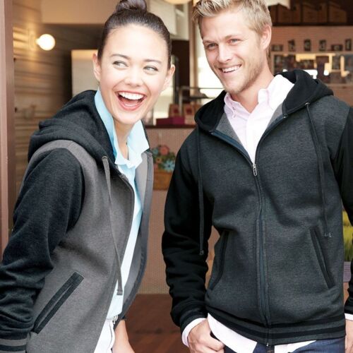 Unisex Varsity Full-Zip Hooded Sweatshirt Thumbnail