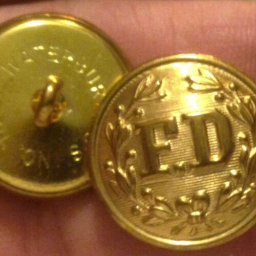 FD Gold Uniform Button Set  Thumbnail
