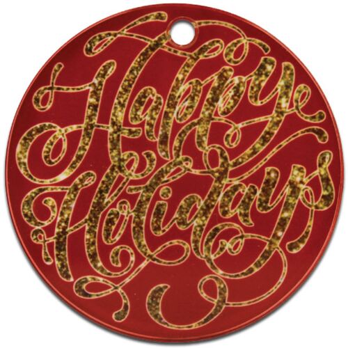 3" Round Ornament w/String  Thumbnail